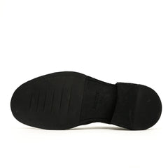 Black Horsehide Slip-On Loafers DIVINCH