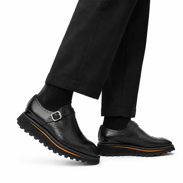 Black Lug Monk Derby