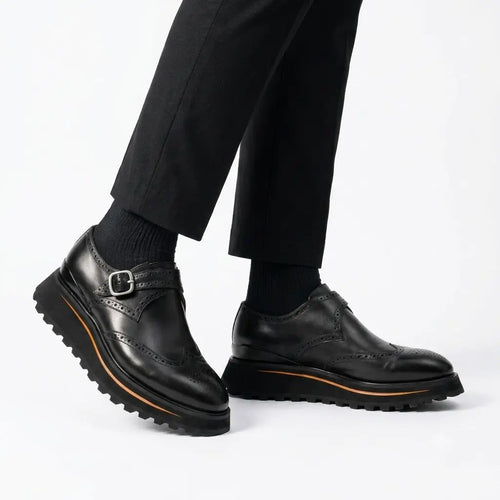 Black Lug Monk Derby Divinch
