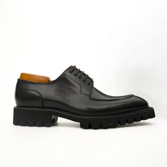 Black Lug Sole Apron Derby Divinch