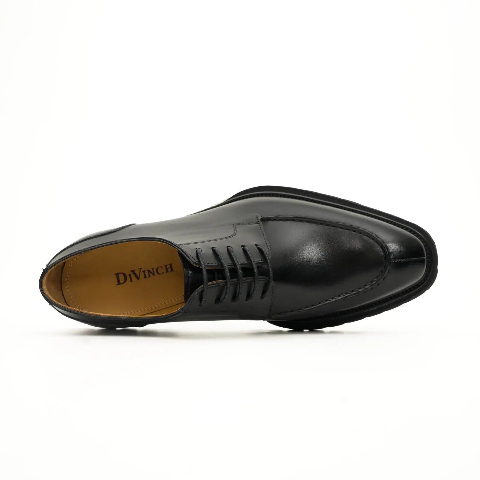 Black Lug Sole Apron Derby Divinch