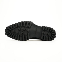 Black Lug Sole Apron Derby Divinch