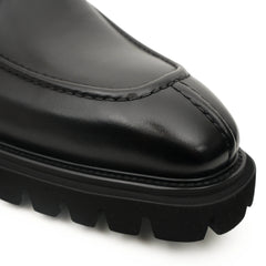 Black Lug Sole Monk Derby DIVINCH