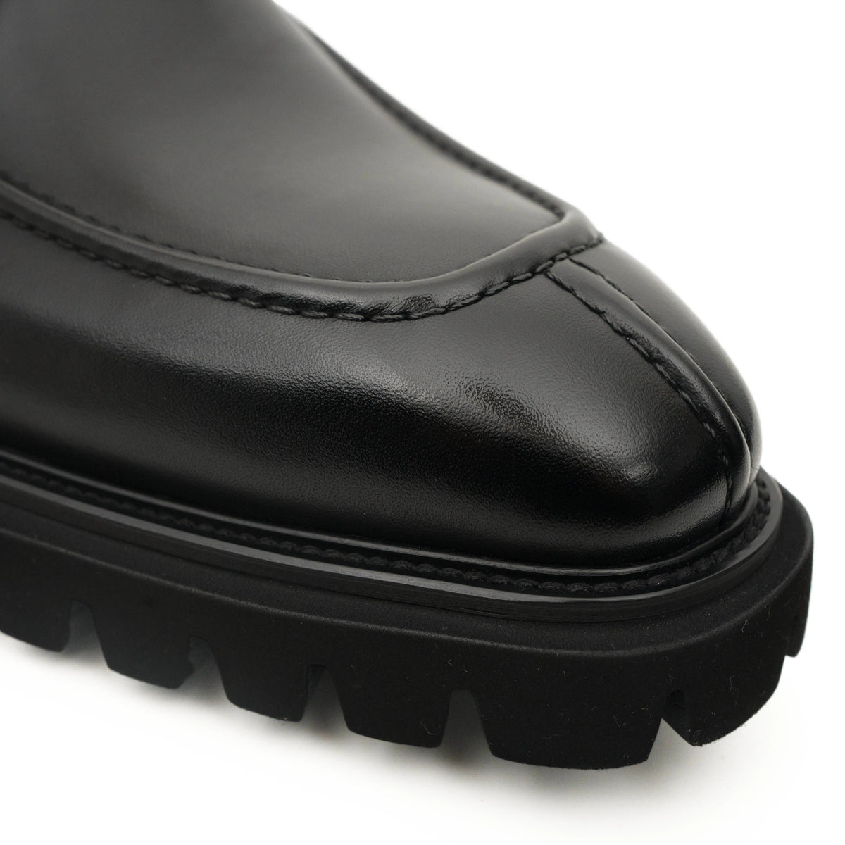 Black Lug Sole Monk Derby DIVINCH