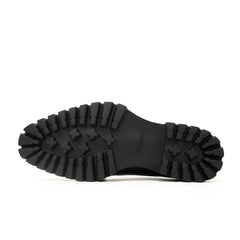 Black Lug Sole Monk Derby DIVINCH