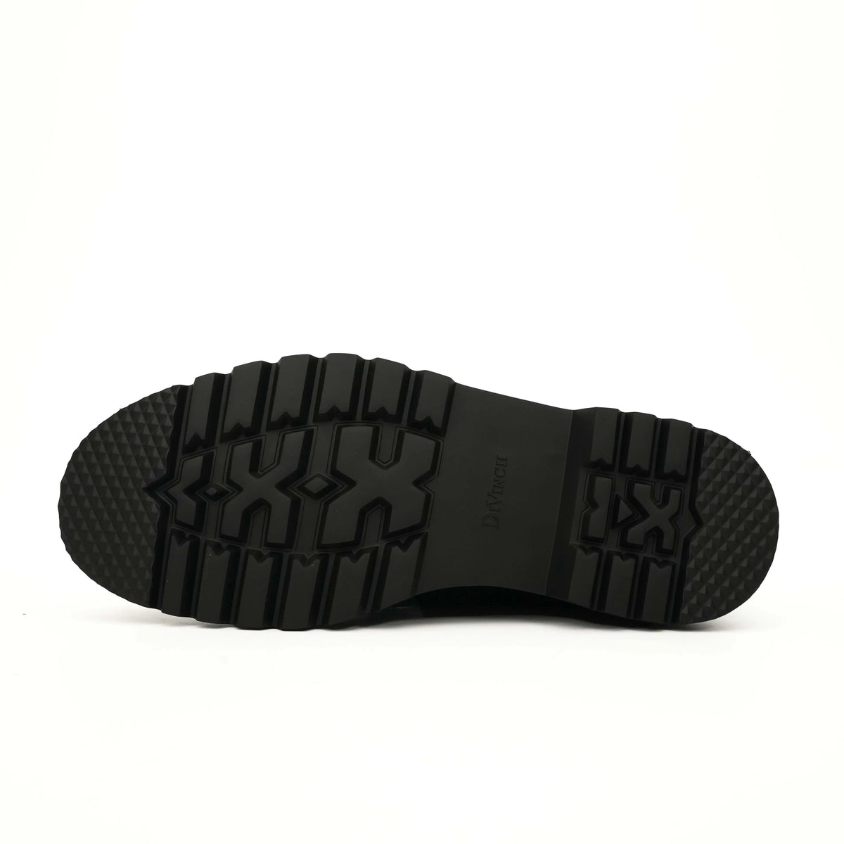 Black Patent Leather Lace-Up Boots DIVINCH