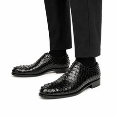 Black Python Oxford
