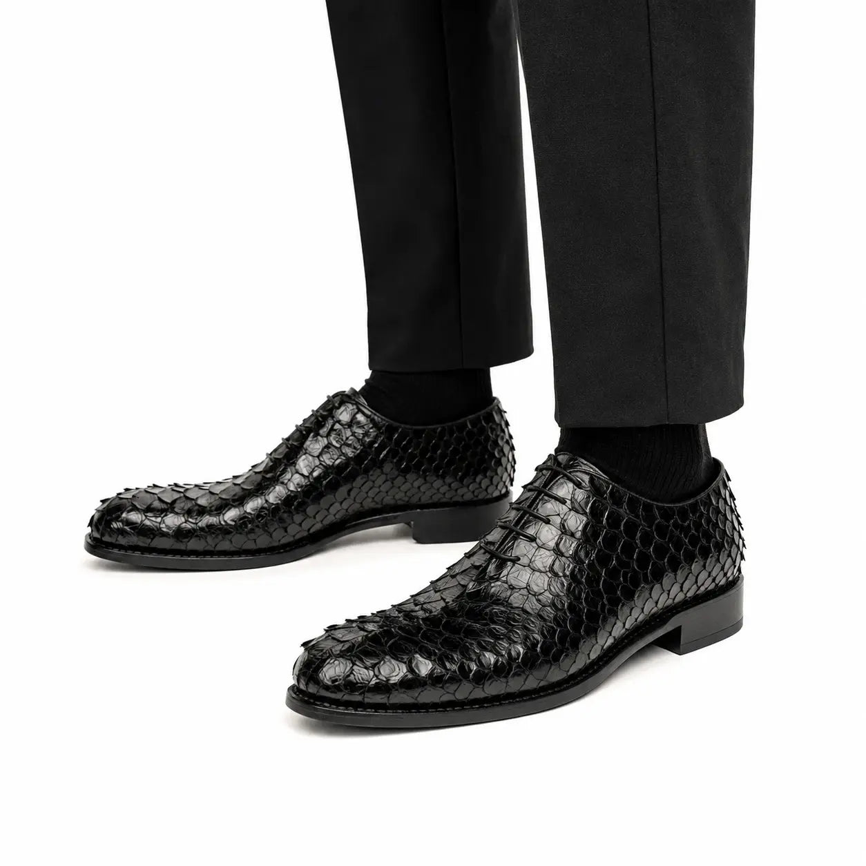 Black Python Oxford