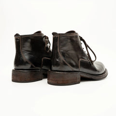Coffee Washed Horse Leather Chukka Shoe