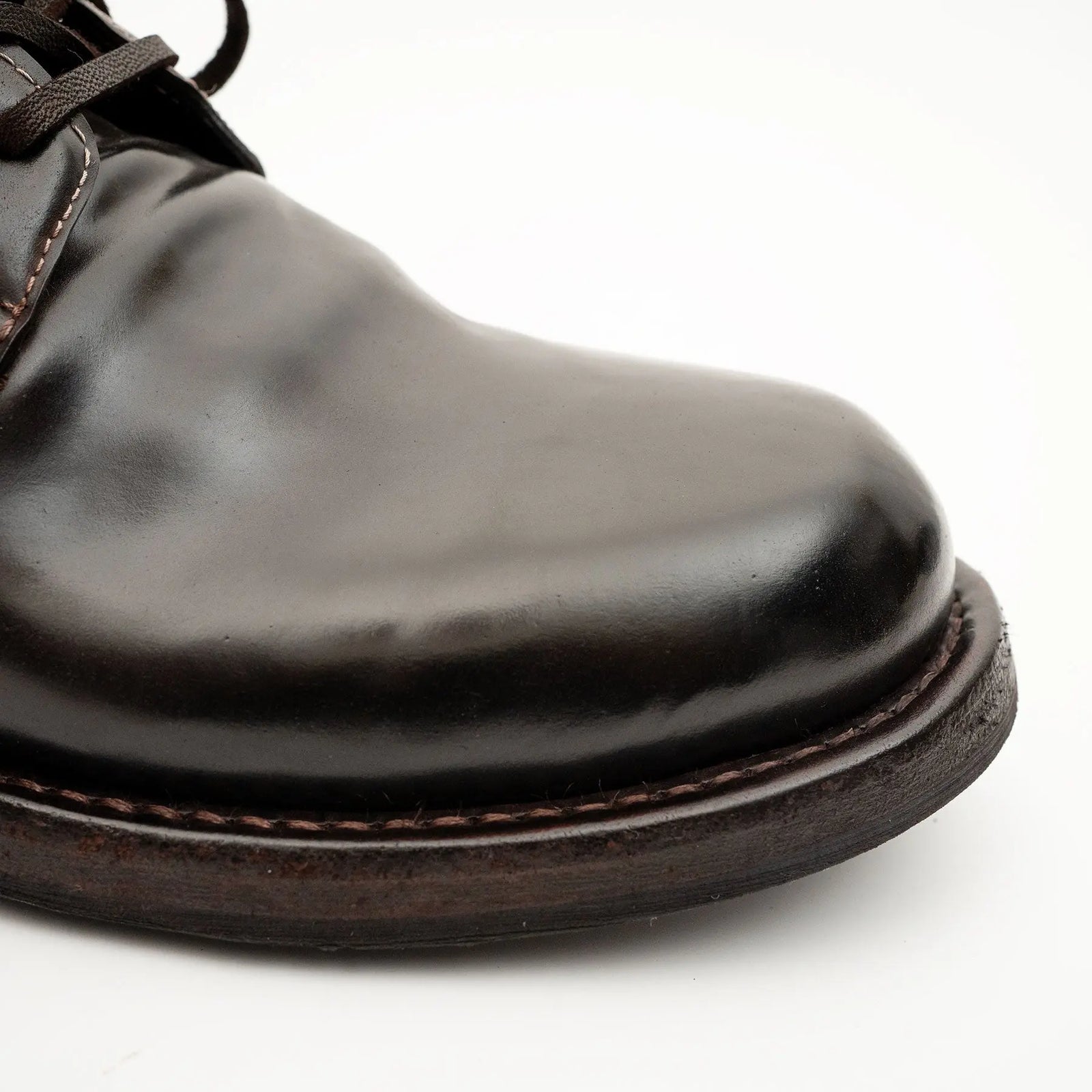 Coffee Washed Horse Leather Chukka Shoe