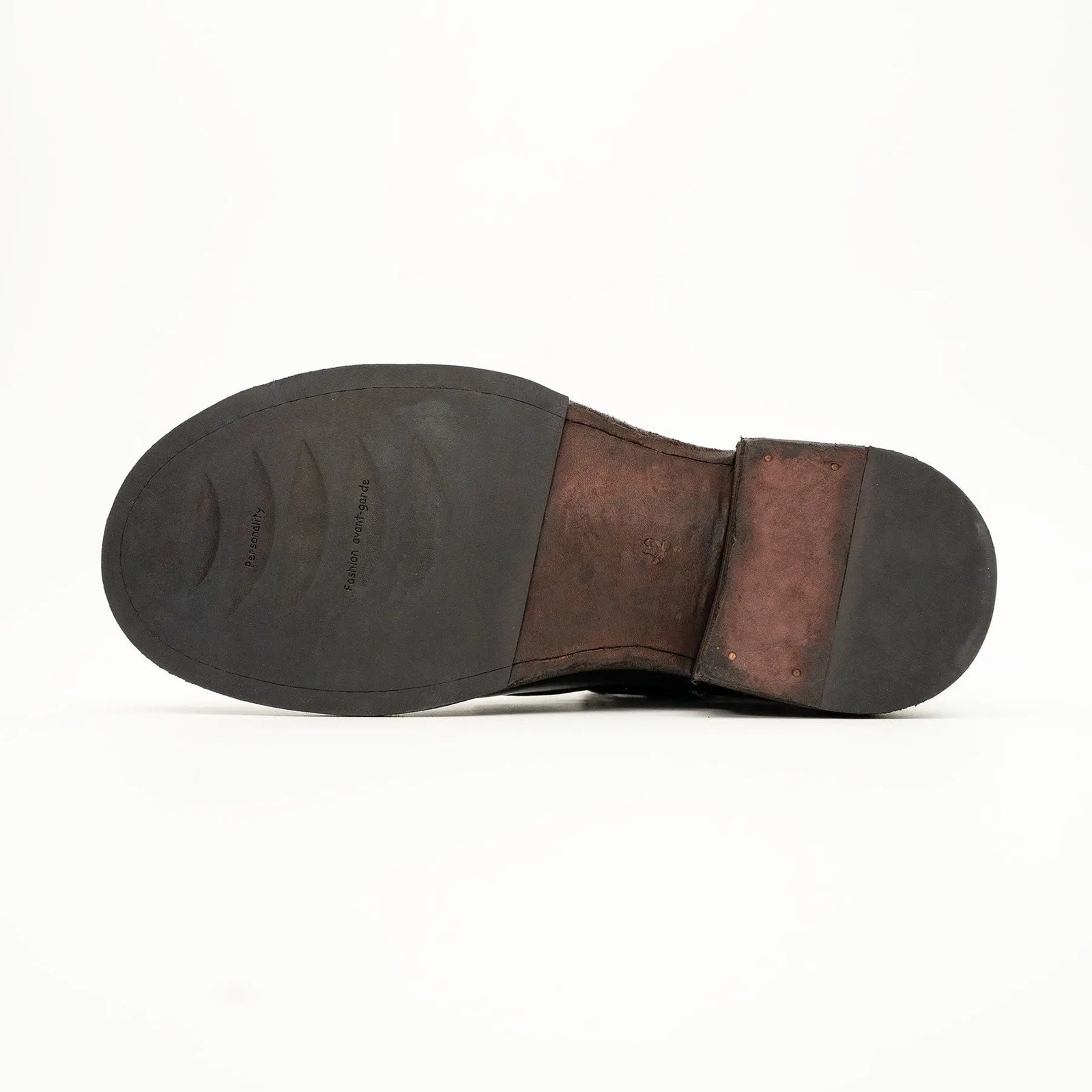 Coffee Washed Horse Leather Chukka Shoe