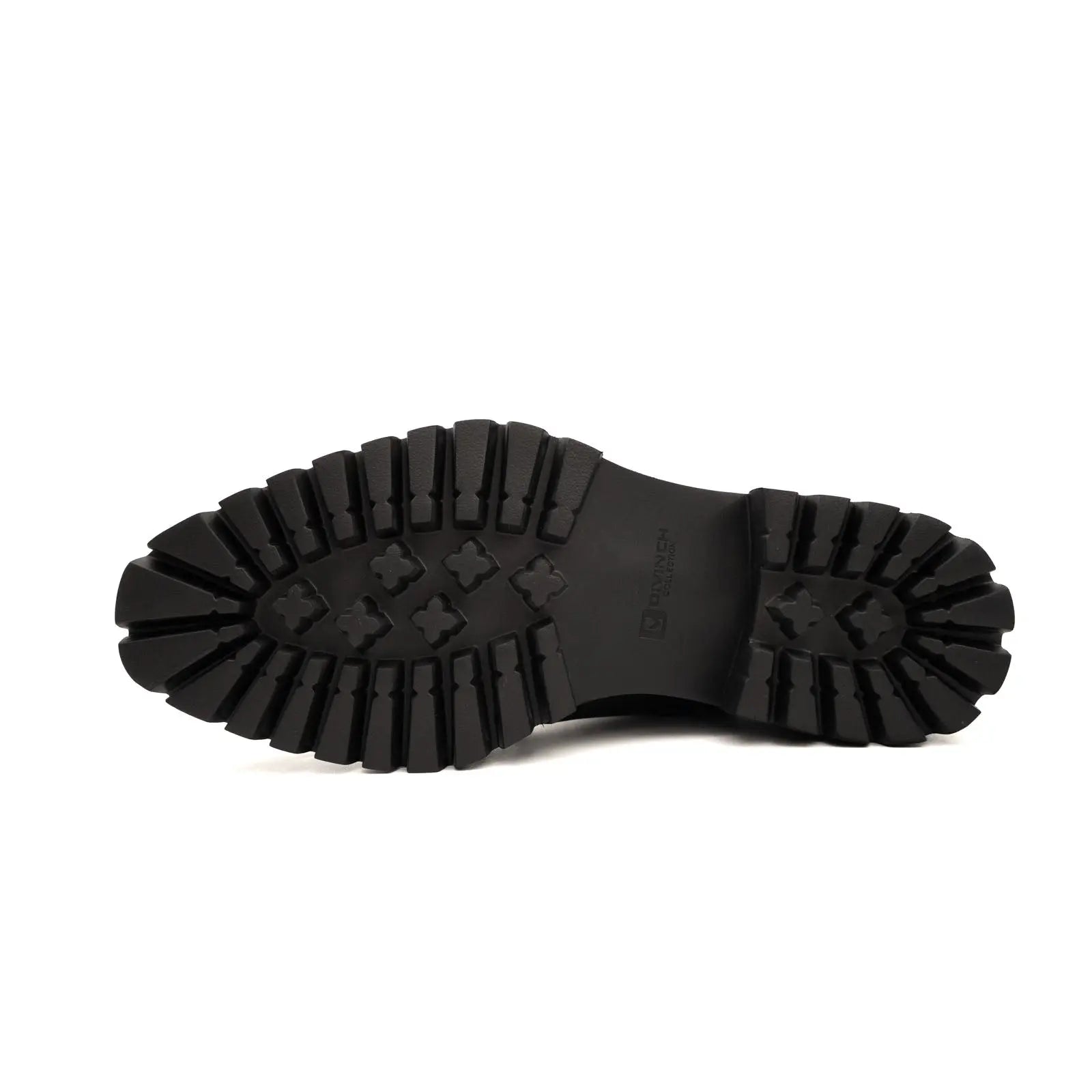 Borwn Burnished Double Monk Boot DIVINCH