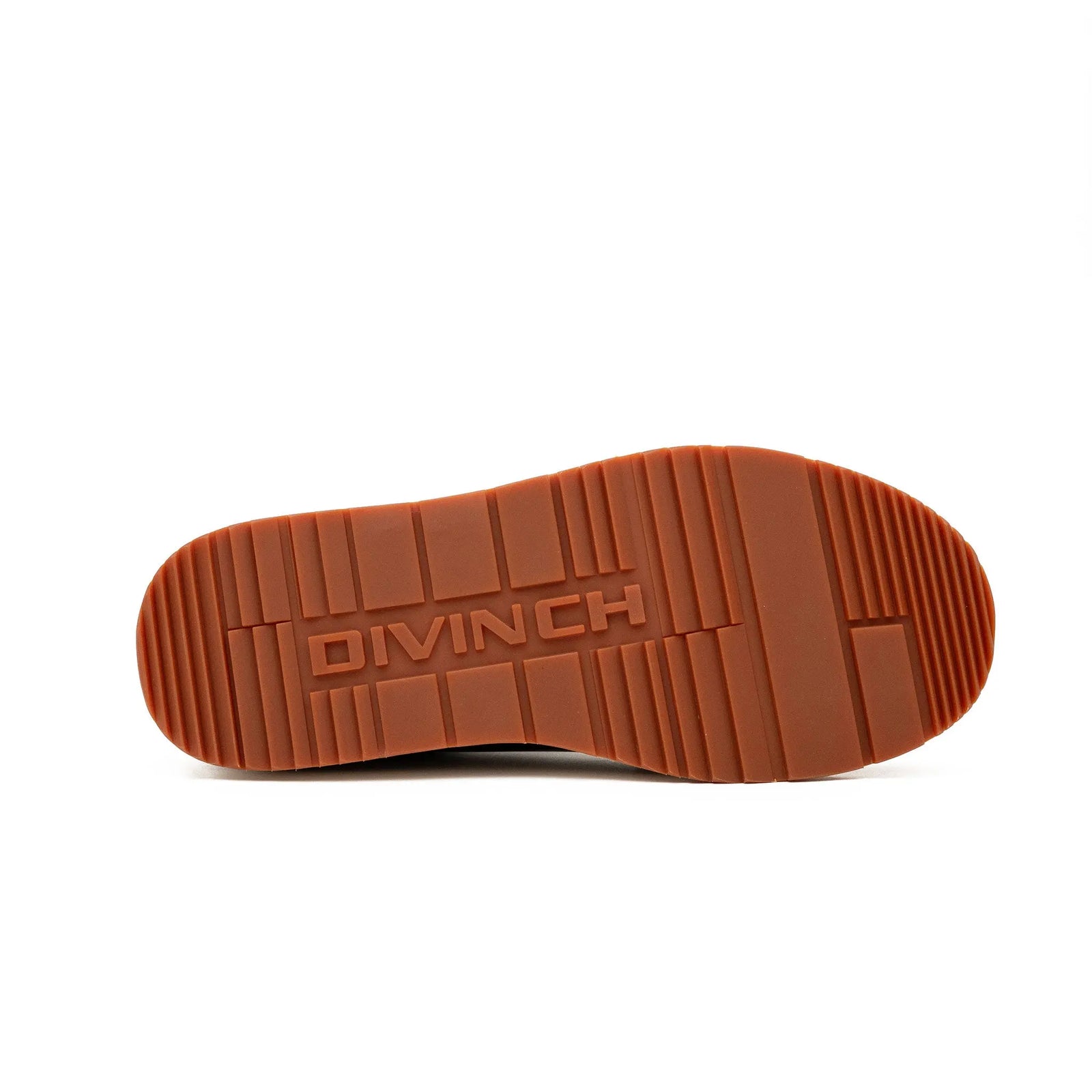 DIVINCH 6301A brown lace-up shoes outsole detail
