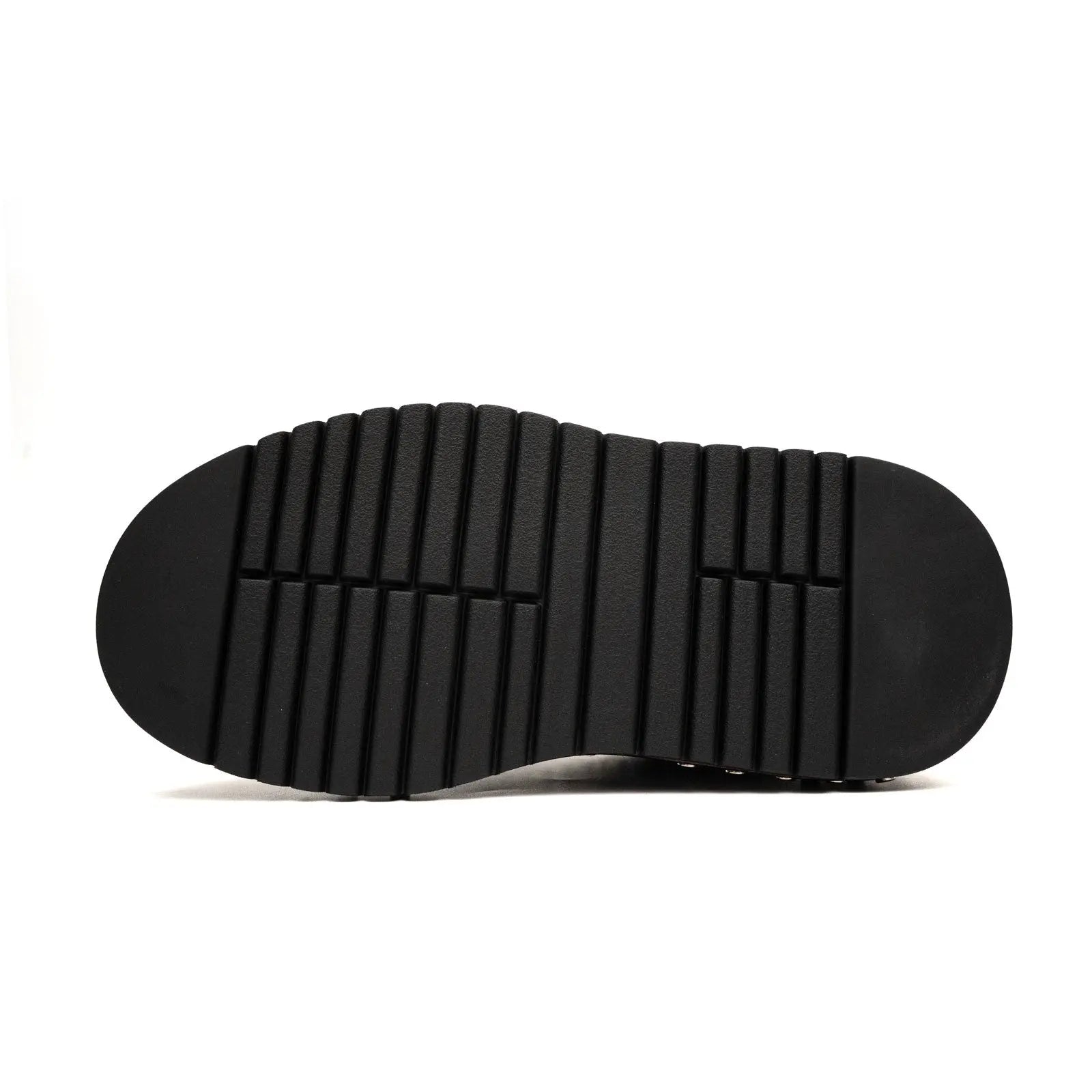 Burgundy Nile Crocodile Studded Platform Sneakers Divinch