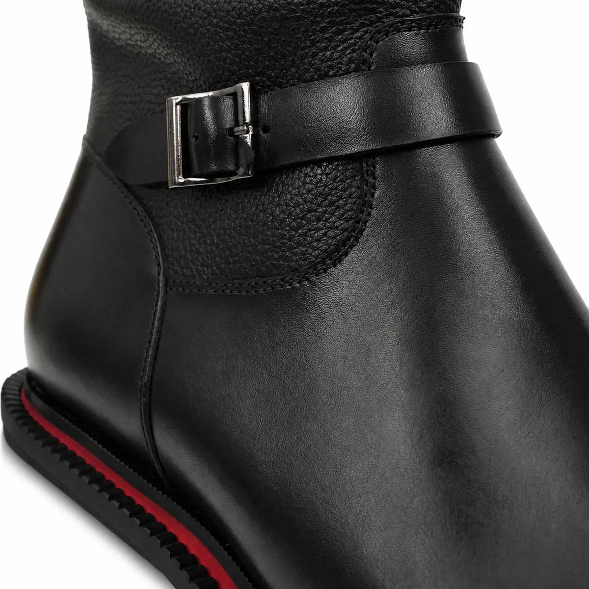 Burnished Brown Strap Platform Derby DIVINCH