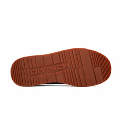 Sneaker Derby con plateau color cobalto brunito