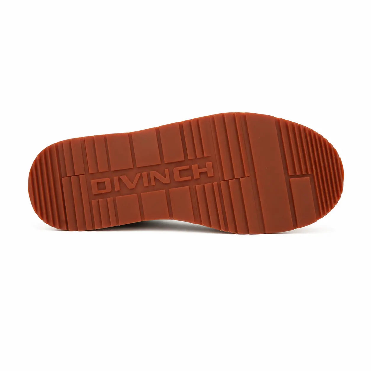 Sneakers Derby con plateau color cognac brunito