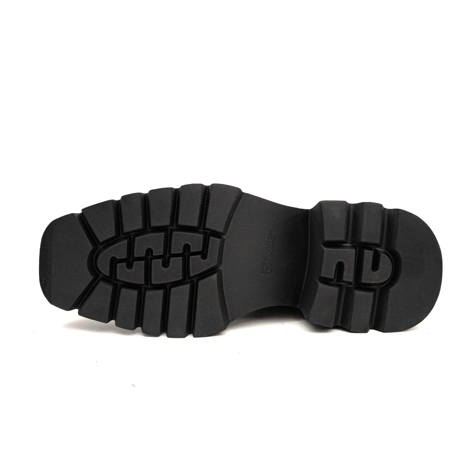 Burnished Double Strap Lug Boot Coffee DIVINCH