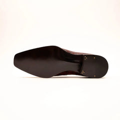 Burnished Red Crocodile Loafer DIVINCH