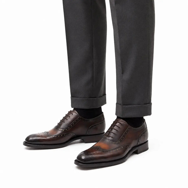 Burnished Wingtip Oxford