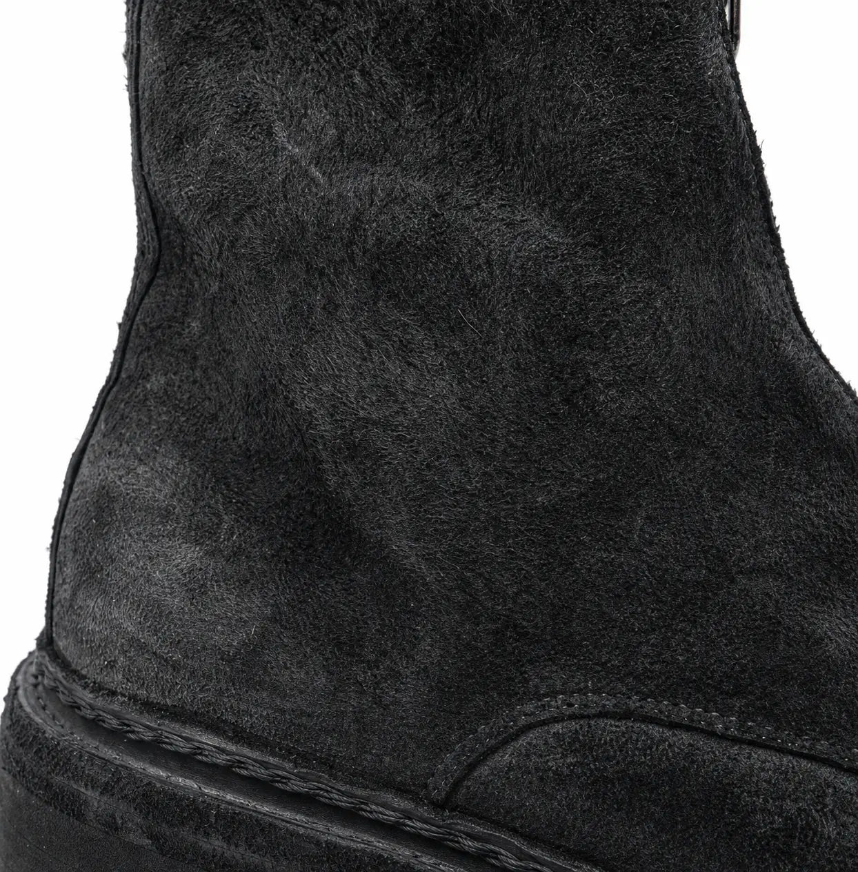 DIVINCH 5101B charcoal black textured upper detail