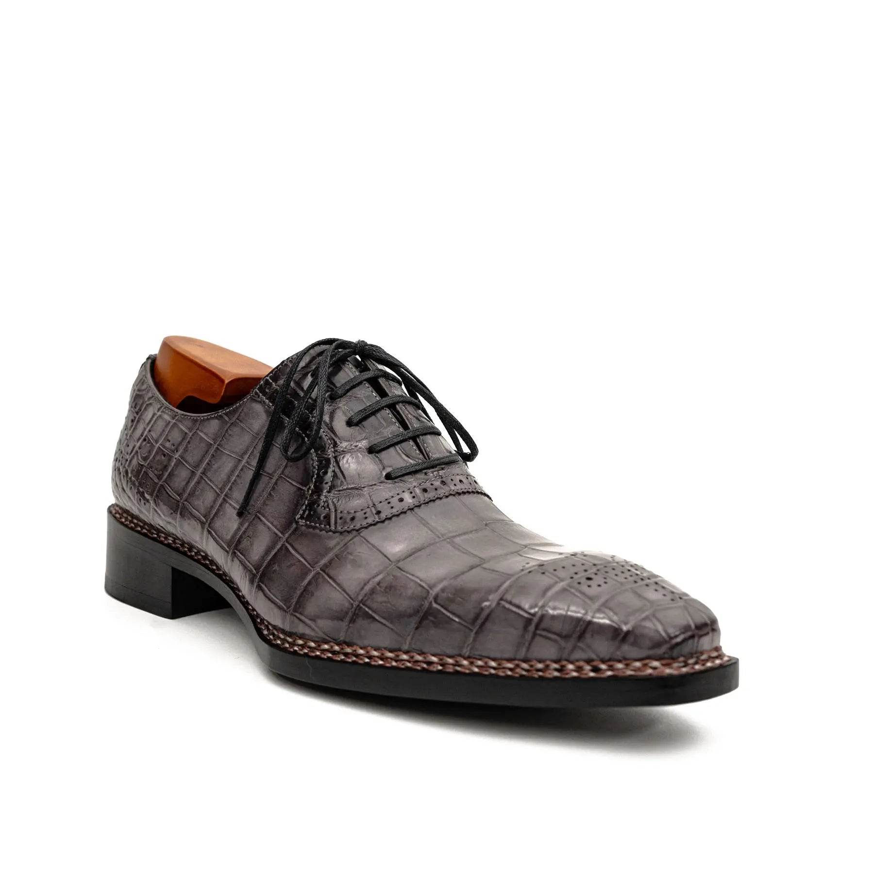 Sneaker Plataforma de Crocodilo Pastel