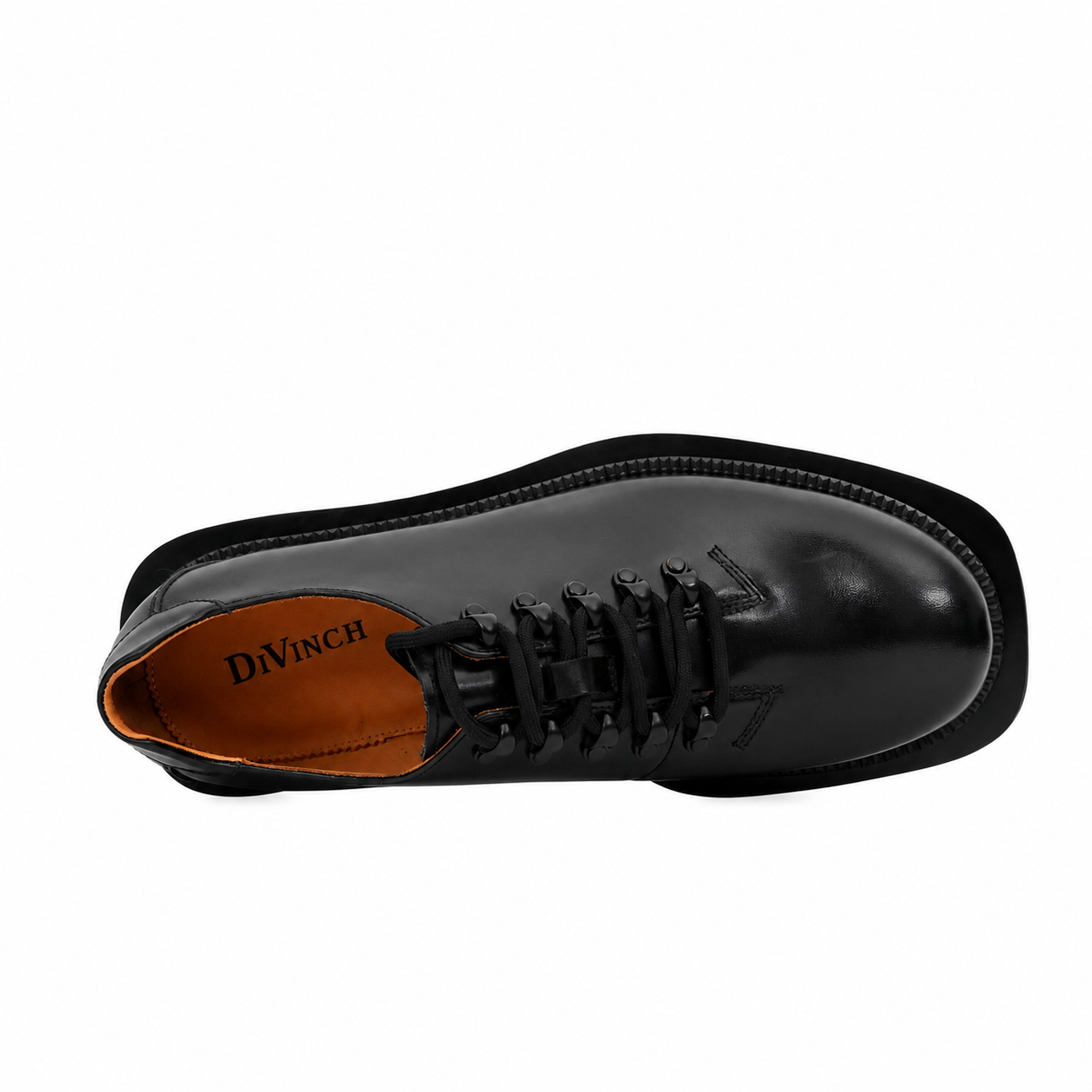 Black Platform Lug Derby