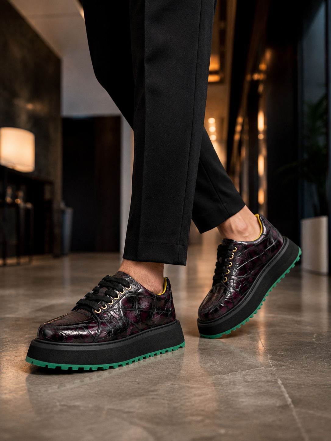 Evening styling with 