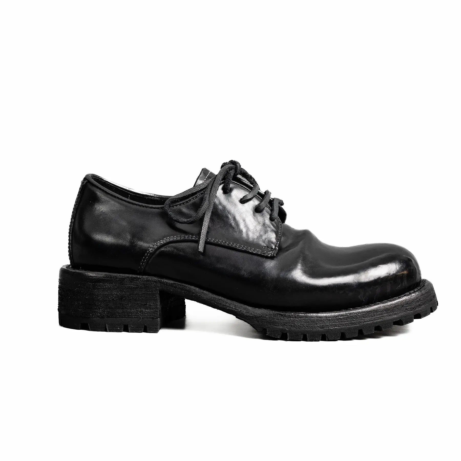 Chunky Sole Cordovan Derby