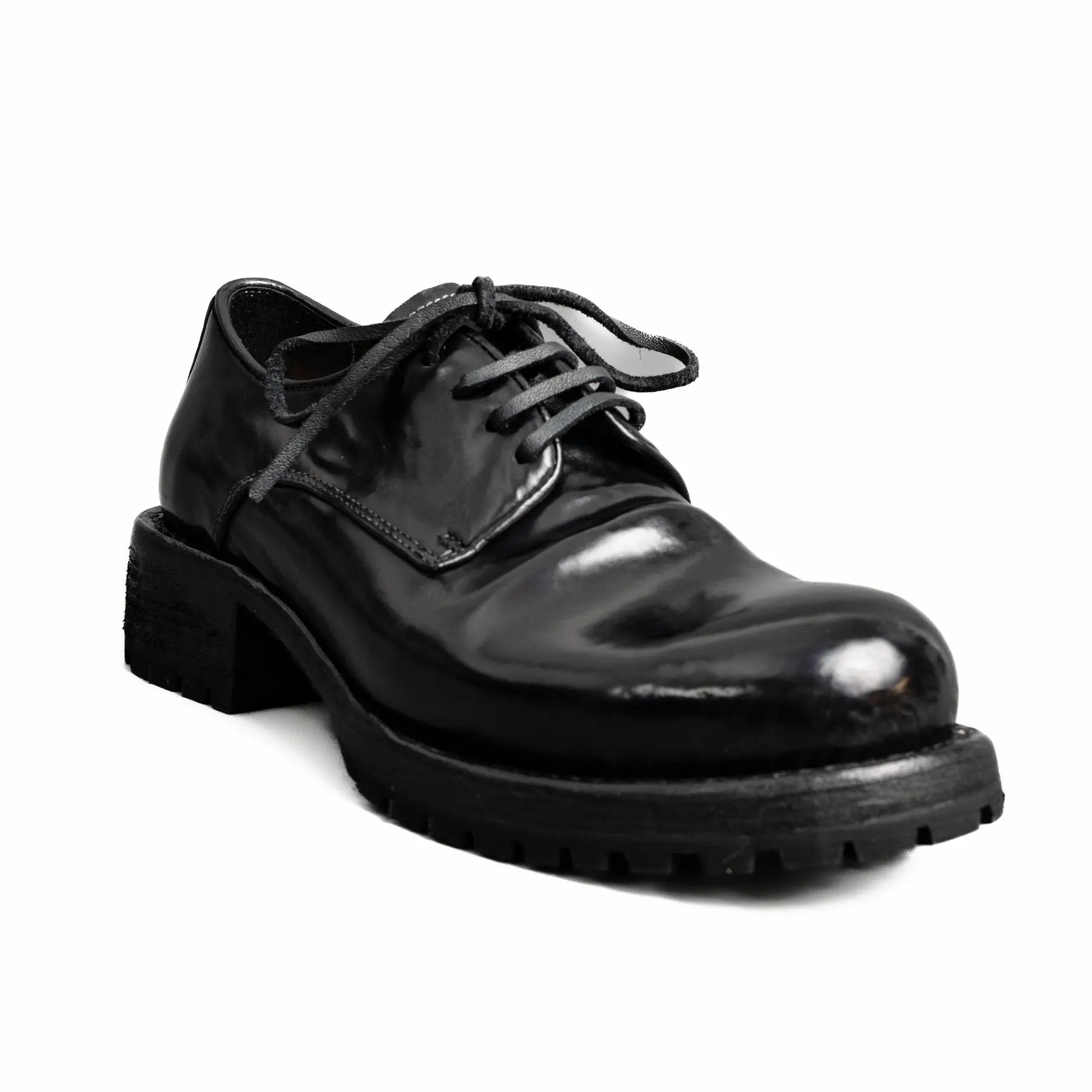 Chunky Sole Cordovan Derby