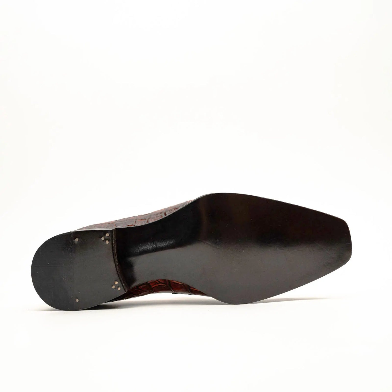Cognac Crocodile Chelsea Boots DIVINCH
