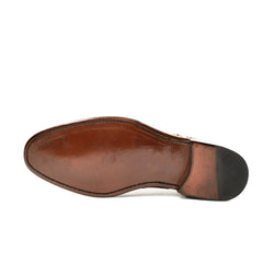 Cognac Wingtip Brogue Oxford