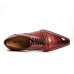 Crimson Norwegian Stitch Oxford DIVINCH