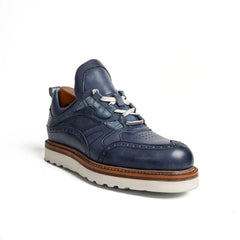 Crocodile Detail Brogue XL Sneakers Divinch