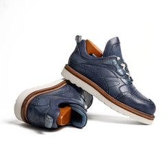Crocodile Detail Brogue XL Sneakers Divinch
