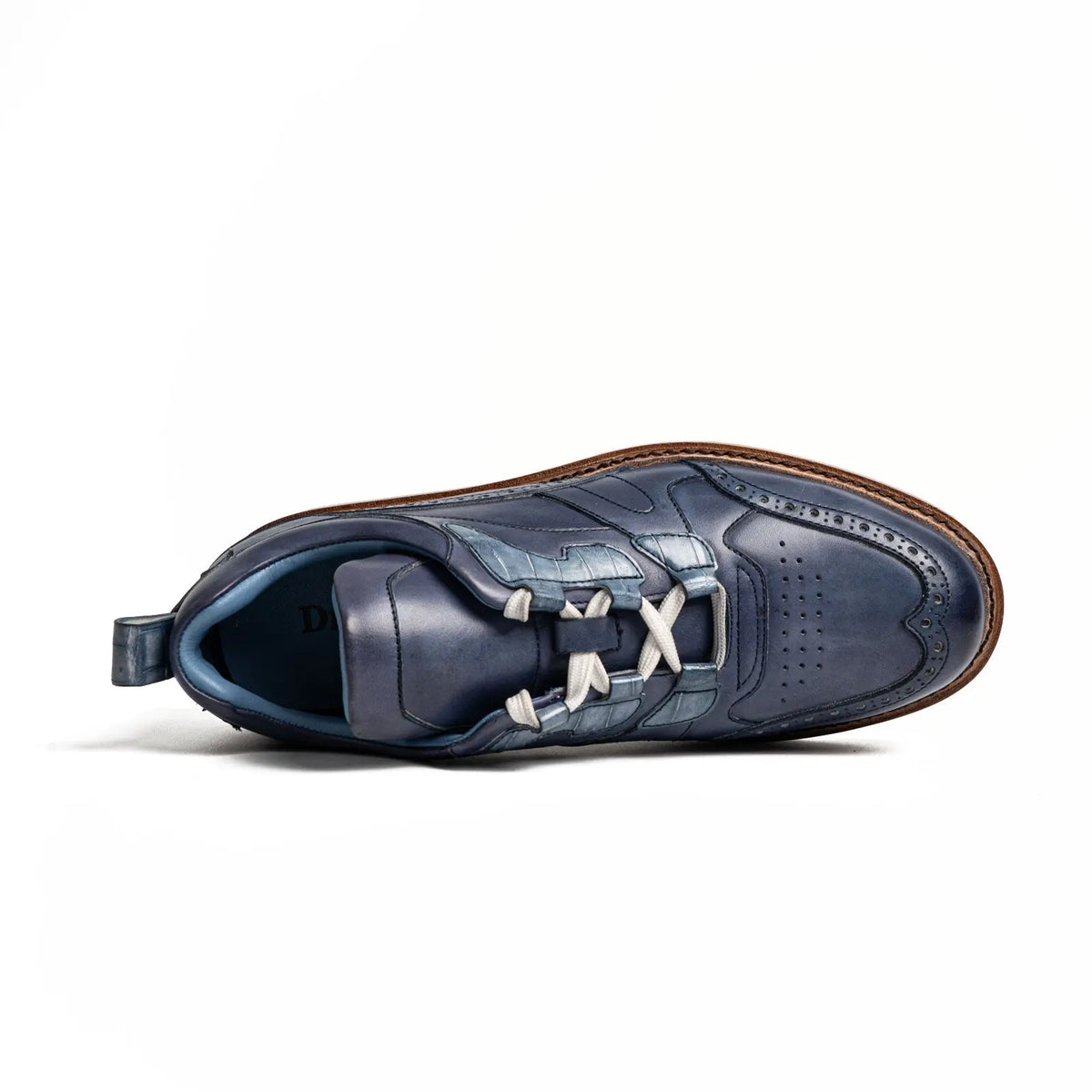 Crocodile Detail Brogue XL Sneakers Divinch