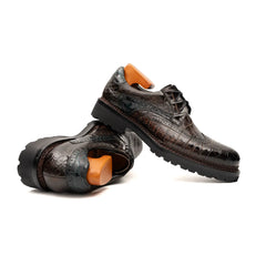 Black Crocodele Norwegian Lug Derby