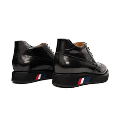 DIVINCH Black Patent Brogue Bootie DIVINCH