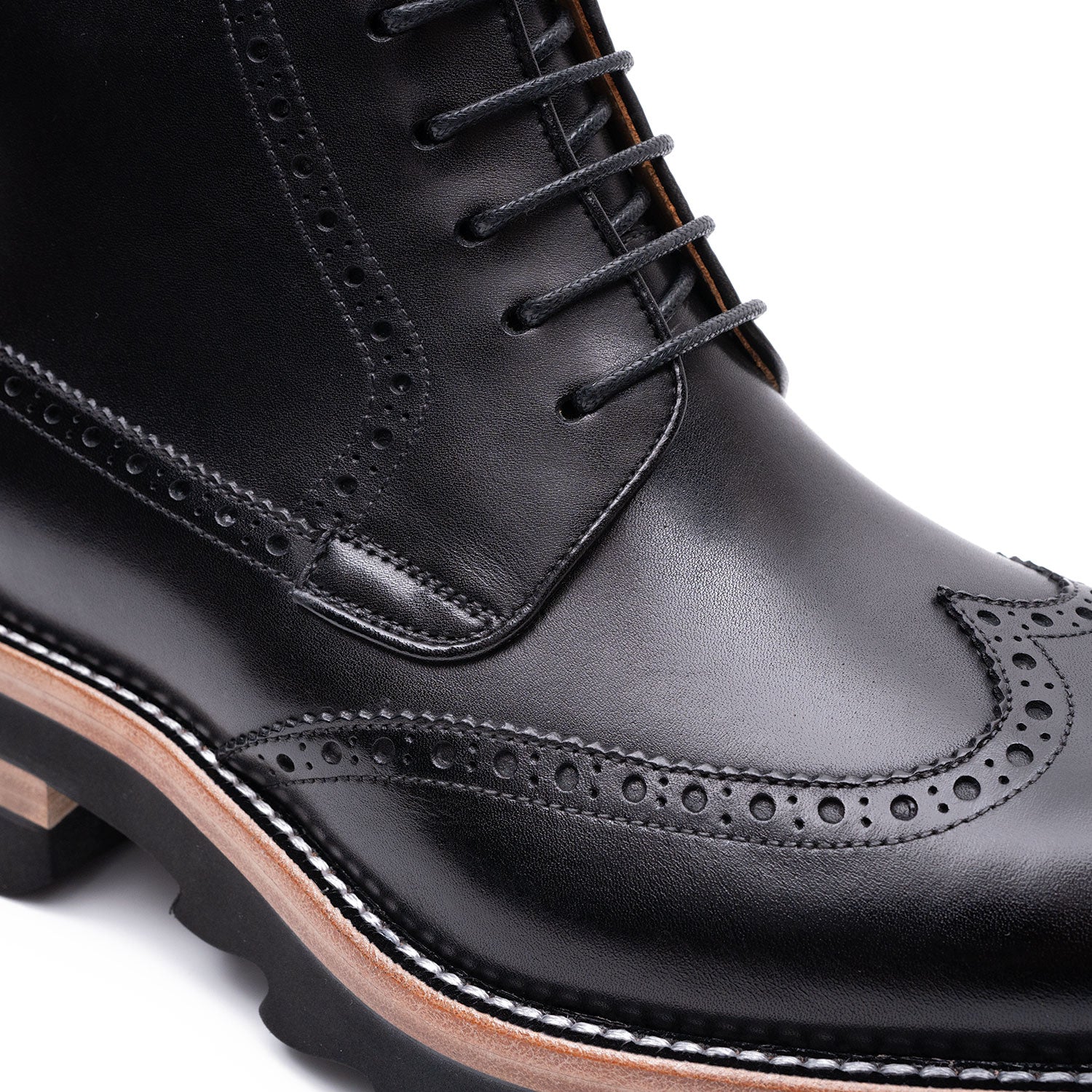 Side - Zipper Martin Boots Black