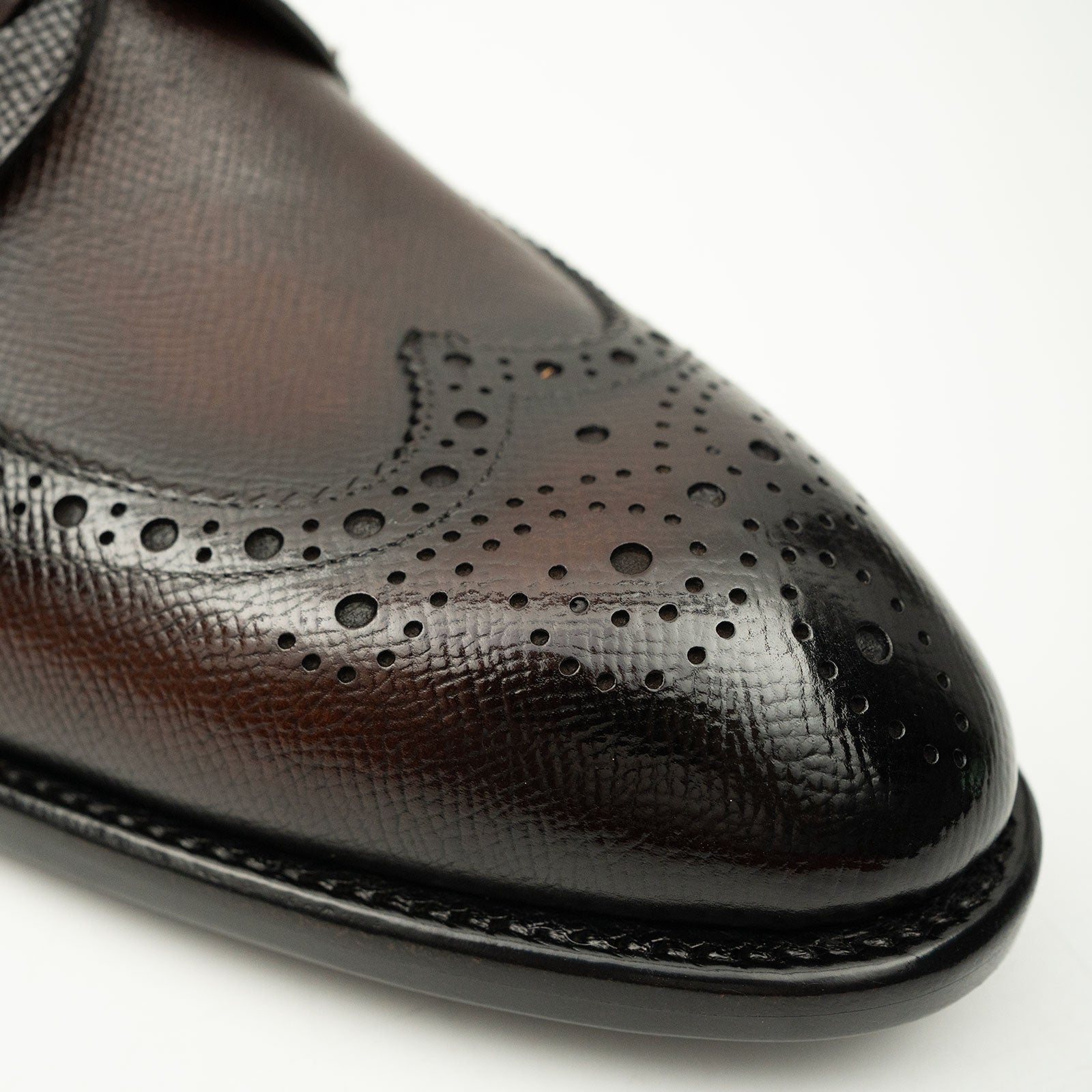 Patentleder Goodyear-Welt-Damenschuhe Braun 