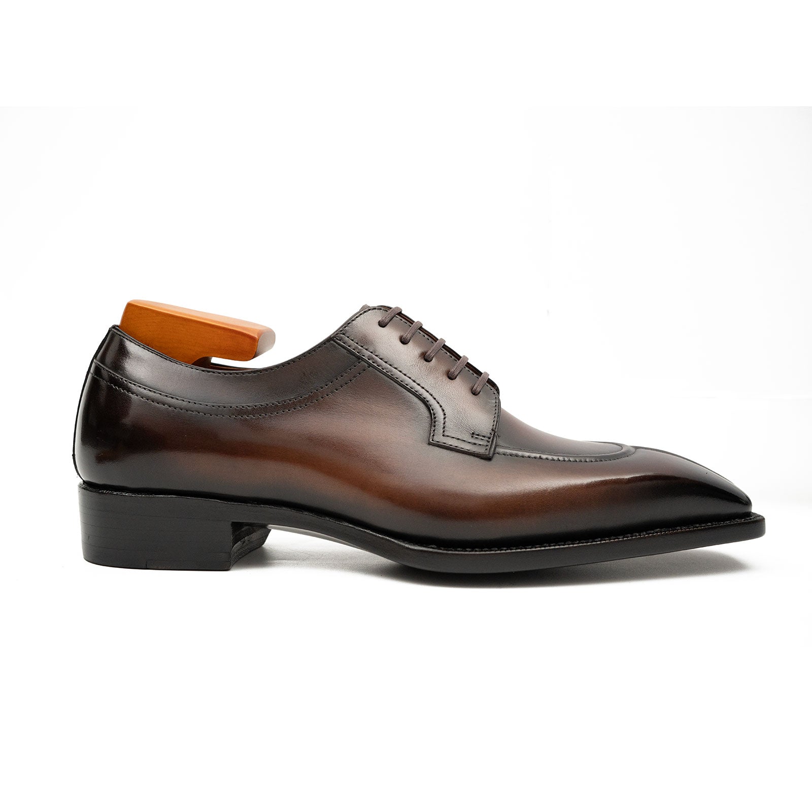 Patentleder Goodyear-Welt-Damenschuhe Braun 