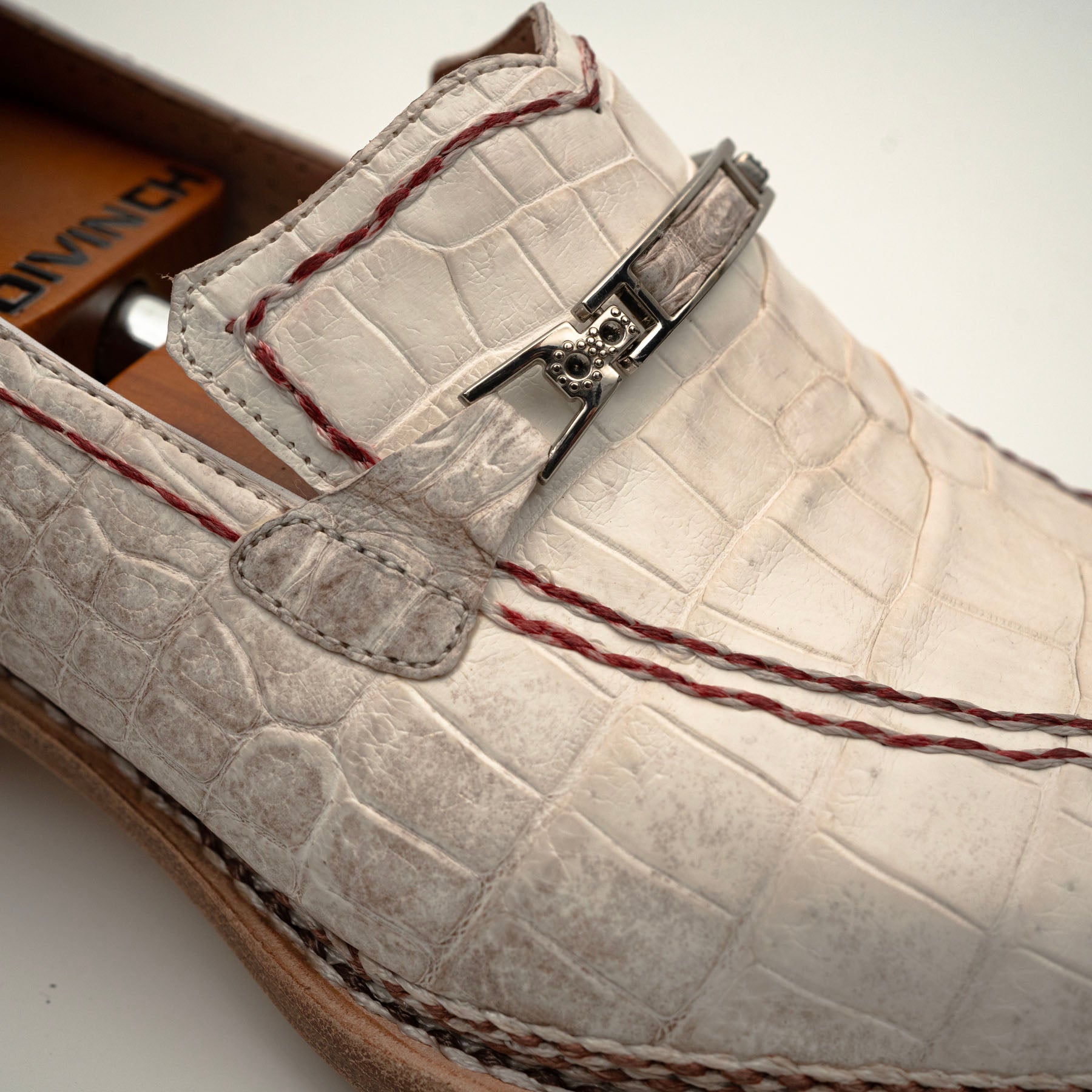 Pastell-Krokodil-Plateausneaker