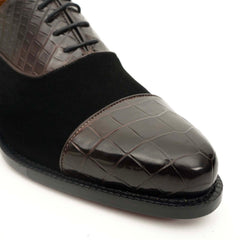 Brogue Oxford color cognac