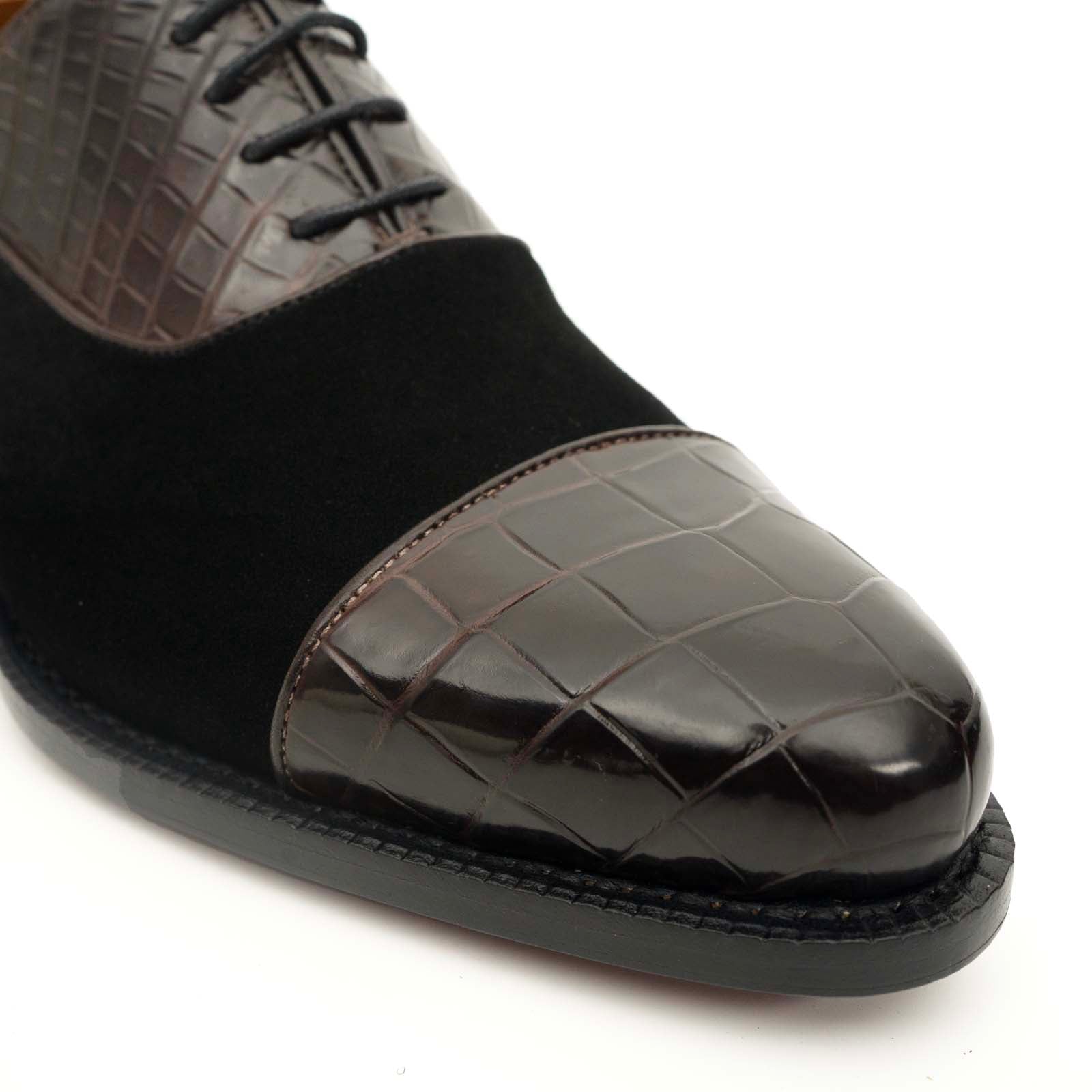 Brogue Oxford color cognac