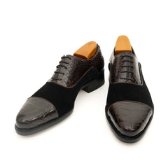 Brogue Oxford color cognac