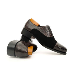 Brogue Oxford color cognac