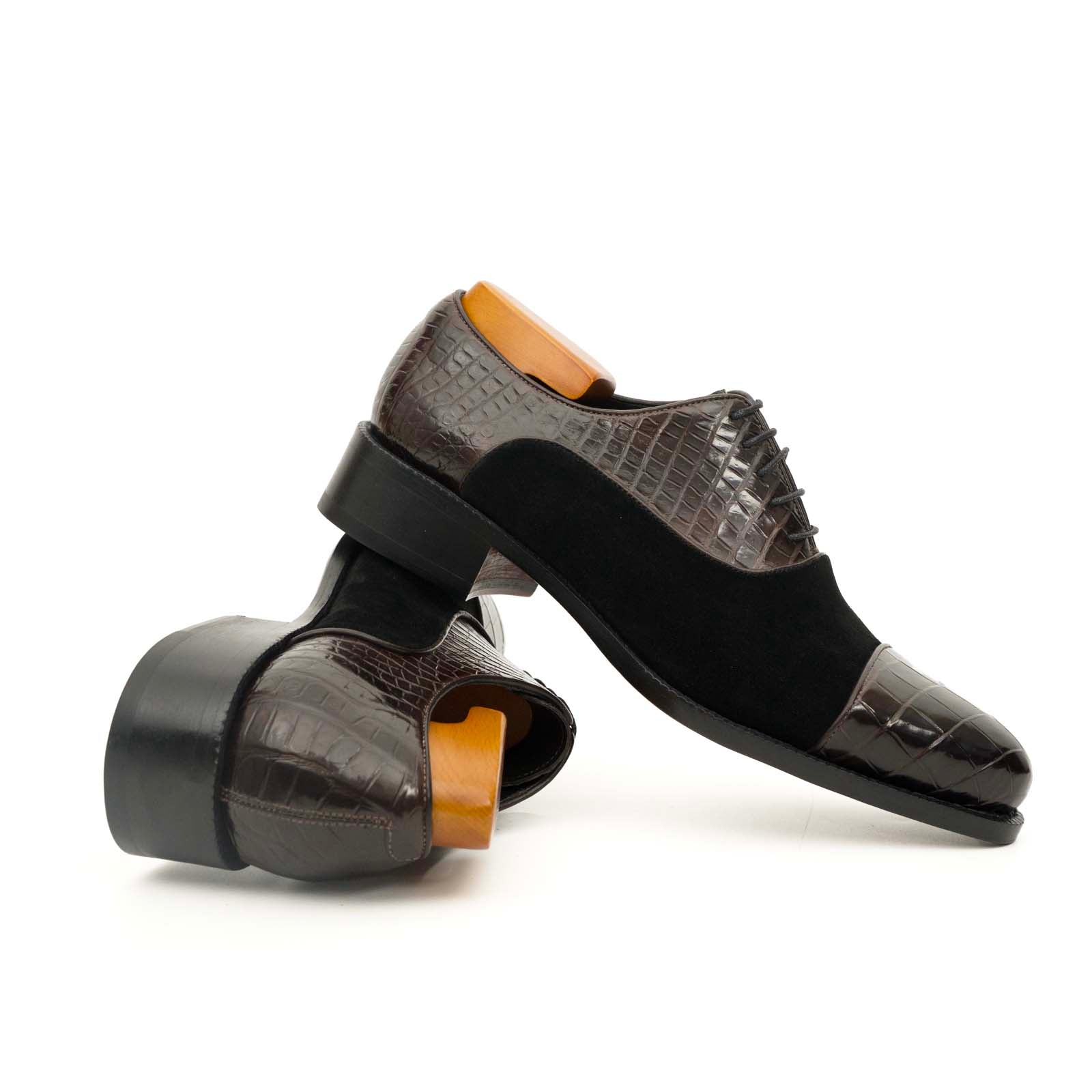 Brogue Oxford color cognac