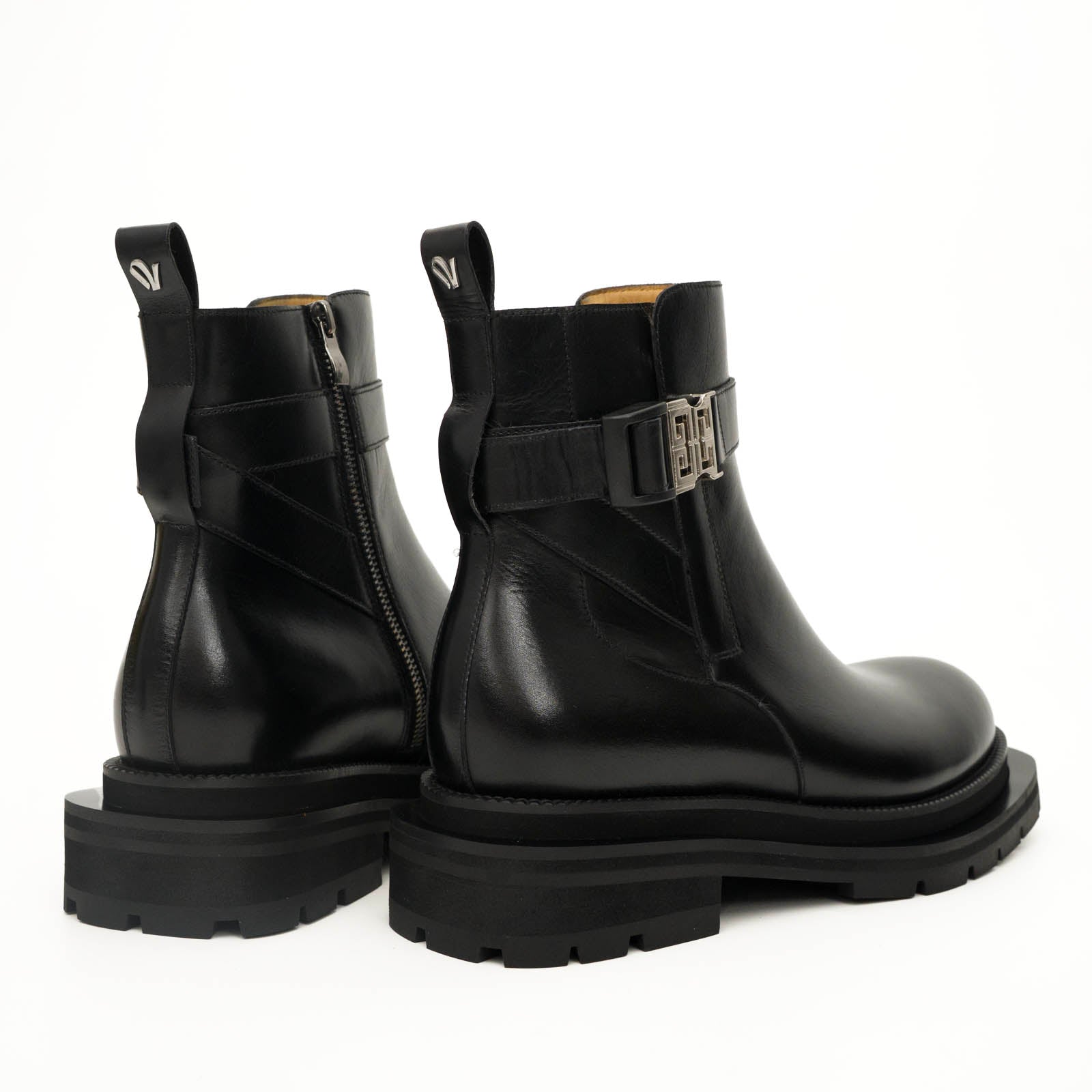 Sneakers Derby con plateau color cognac brunito
