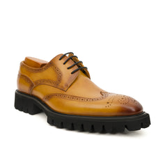 Brogue Oxford color cognac