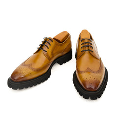 Brogue Oxford color cognac
